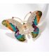 XSB111 - Colorful Butterfly Saree Brooch